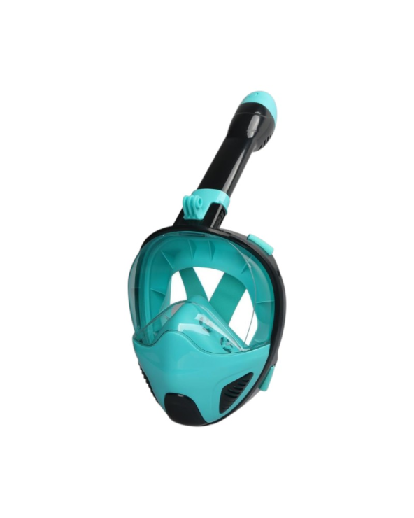 Μάσκα θαλάσσης Full Face με αναπνευστήρα - F-203 - 117404 - Green/Black