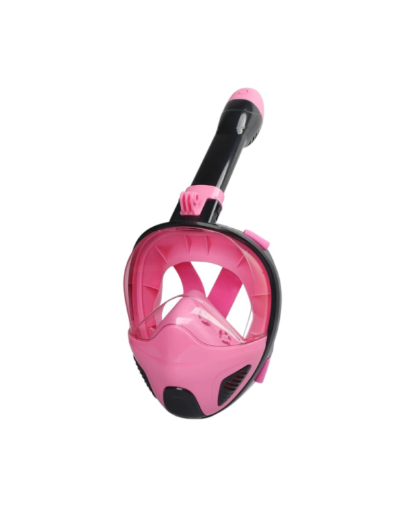Μάσκα θαλάσσης Full Face με αναπνευστήρα - F-203 - 117404 - Pink