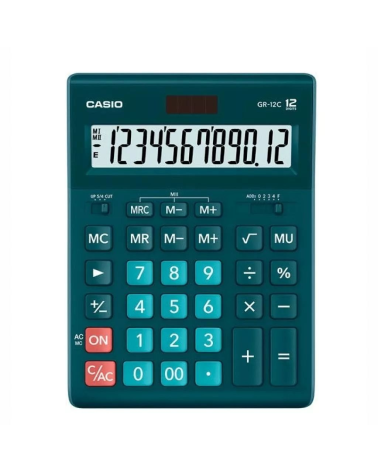 CALCULATOR CASIO UNISEX GR12CDGWEP (20,9X15,5X3,5CM )