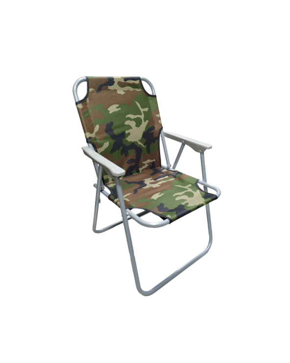 Πτυσσόμενη καρέκλα camping - 1601 - 100052 - Army Green