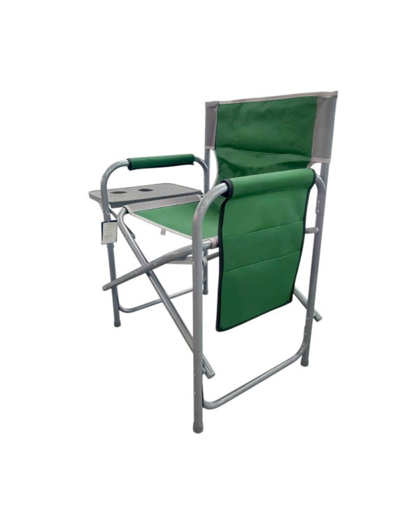 Πτυσσόμενη καρέκλα camping με ενσωματωμένο τραπεζάκι - 1806 - 170129 - Green