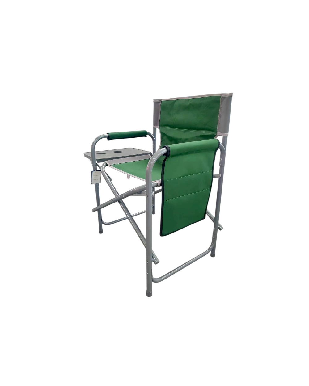 Πτυσσόμενη καρέκλα camping με ενσωματωμένο τραπεζάκι - 1806 - 170129 - Green