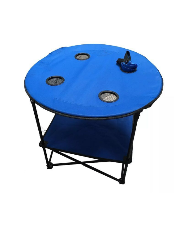 Πτυσσόμενο τραπέζι camping υφασμάτινο - 2031 - 170150 - Blue