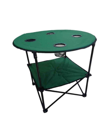 Πτυσσόμενο τραπέζι camping υφασμάτινο - 2031 - 170150 - Green