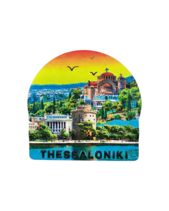 Τουριστικό μαγνητάκι Souvenir - Σετ 12pcs - Thessaloniki