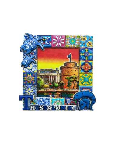 Τουριστικό μαγνητάκι Souvenir - Σετ 12pcs - Thessaloniki