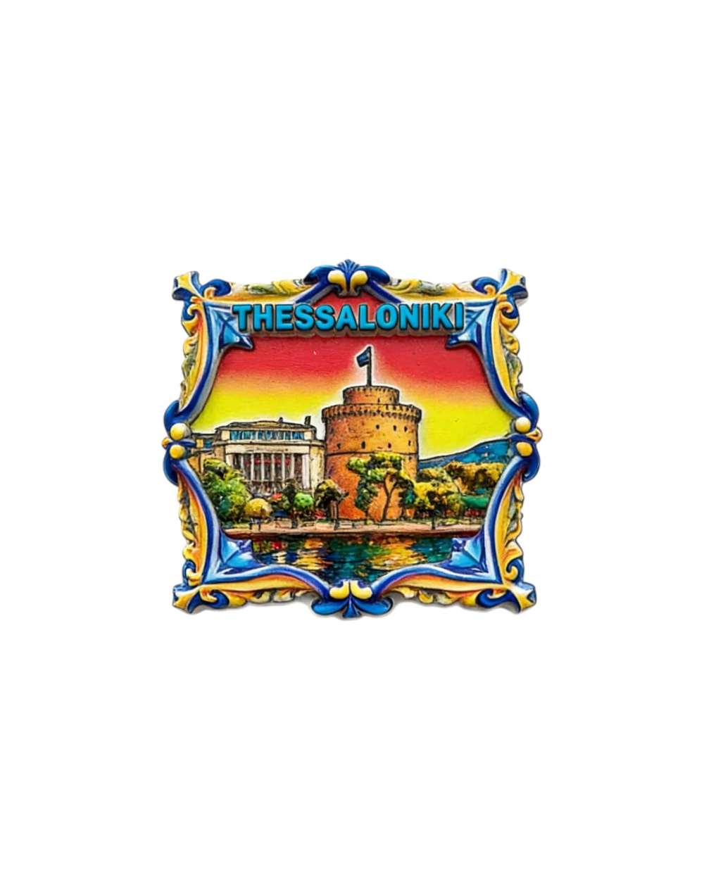 Τουριστικό μαγνητάκι Souvenir - Σετ 12pcs - Thessaloniki