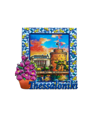 Τουριστικό μαγνητάκι Souvenir - Σετ 12pcs - Thessaloniki