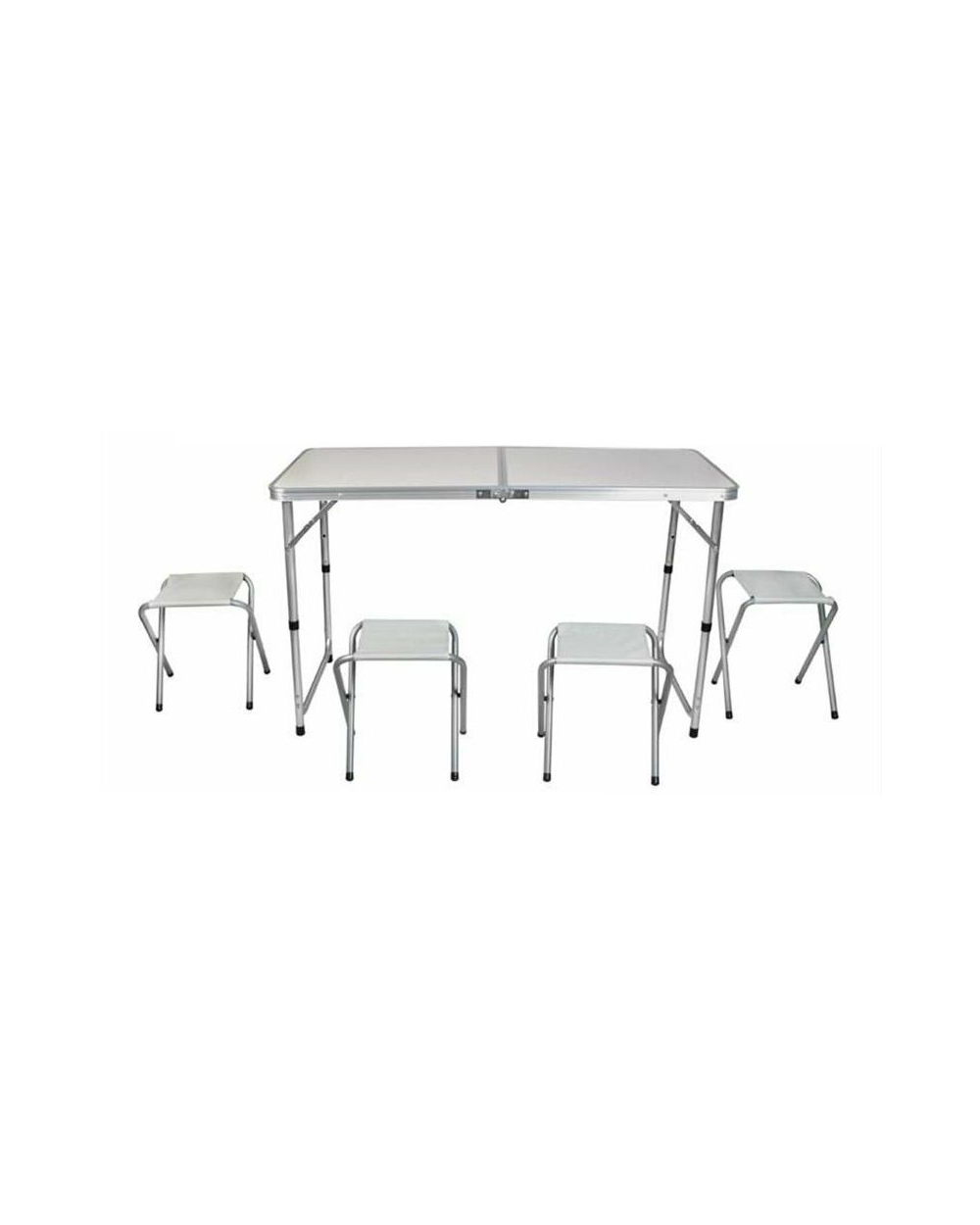 Πτυσσόμενο τραπέζι camping με 4 σκαμπό - 2042