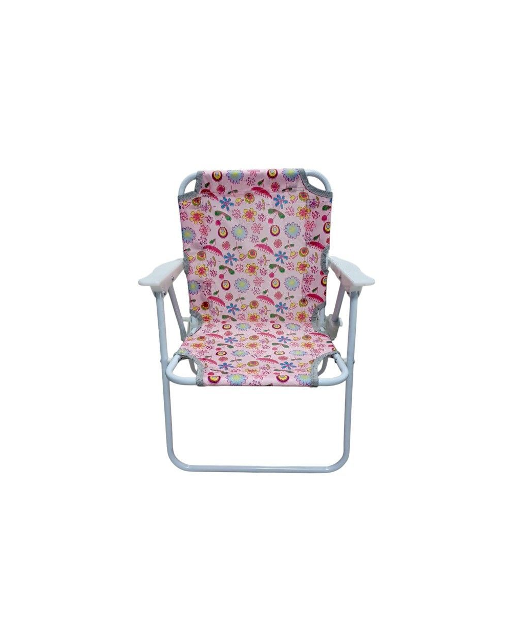 Παιδική πτυσσόμενη καρέκλα camping - 2012 - 241729 - Pink/Flowers