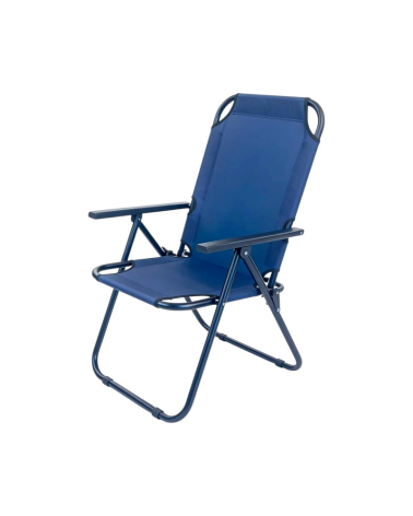 Πτυσσόμενη καρέκλα camping - 1608TFS-D - 251028 - Blue