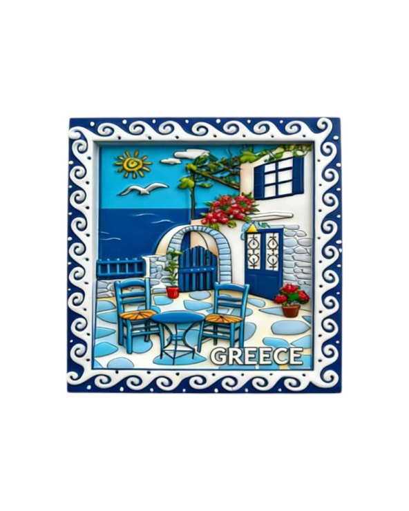 Τουριστικό μαγνητάκι Souvenir - Σετ 12pcs - Greece