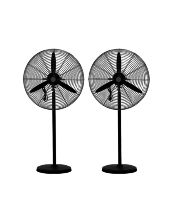 Σετ 2Χ επιδαπέδιοι ανεμιστήρες με ορθοστάτη - 130W - 65cm