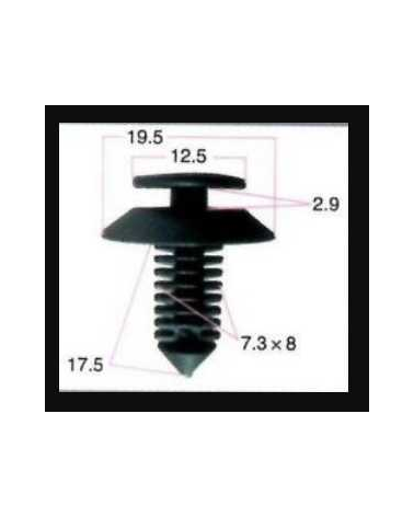 Σετ συνδετήρες αυτοκινήτου - 1213 - 20pcs