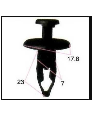 Σετ συνδετήρες αυτοκινήτου - 1286 - 20pcs