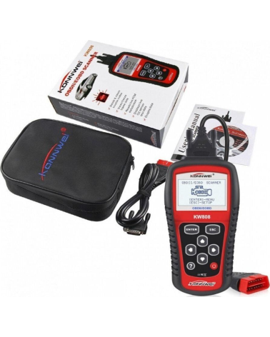 Ψηφιακό διαγνωστικό αυτοκινήτων OBDII/EOBD - 1740209/01 - KW-808 - Konnwei