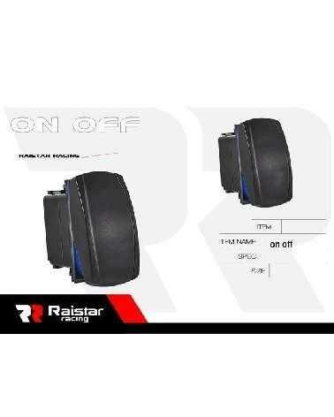 Διακόπτης φώτων οχημάτων On/Off χωνευτός - R-F13214-00-1U