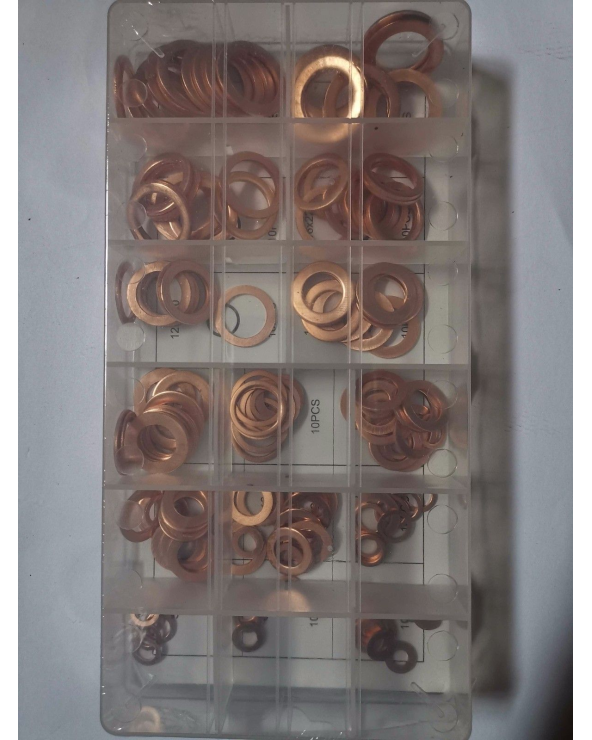 Σετ παξιμάδια πεταλούδα - 150pcs - 678177