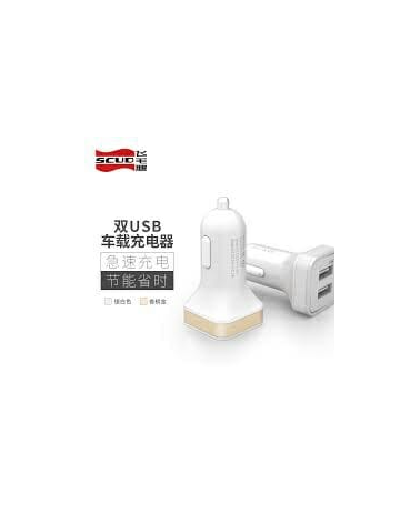 Φορτιστής αυτοκινήτου με 2 εισόδους USB - 2.1A