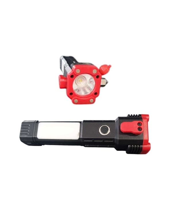 Επαναφορτιζόμενος φακός LED και εργαλείο έκτακτης ανάγκης - 449