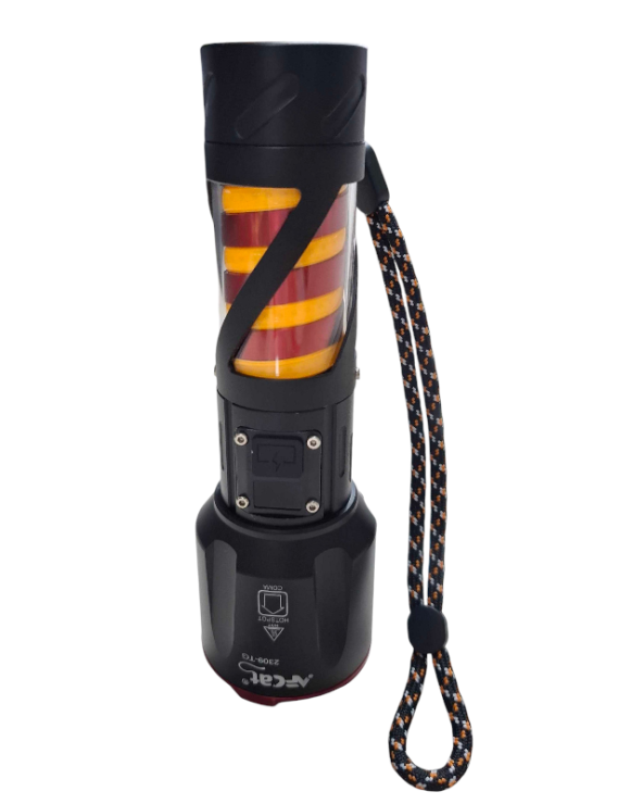 Επαναφορτιζόμενος φακός LED - Dual - 2309-TG