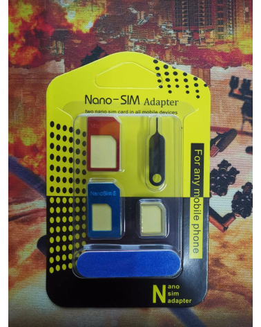 Αντάπτορες κάρτας SIM - All in one