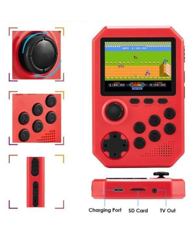 Φορητή κονσόλα παιχνιδιών - A6 - 811023 - Red