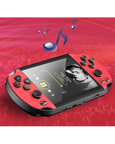 Φορητή κονσόλα παιχνιδιών - X7S - 3.5   - 811078 - Blue/Red