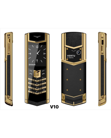 Κινητό τηλέφωνο - V10 - Dual Sim - Ελληνικό μενού - 812198 - Black