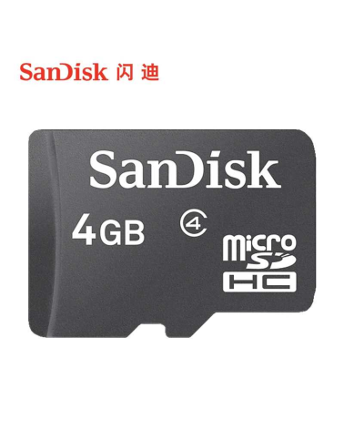 Κάρτα μνήμης με αντάπτορα - Micro SD - 4GB - 905038SD