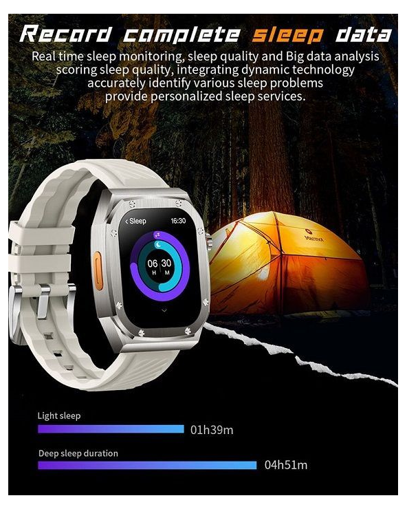 Σετ Smartwatch με 2 λουράκια - Z79 Max - 065080 - Black