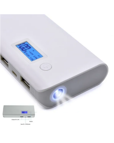 Powerbank με φακό LED - 10.000mah - 968