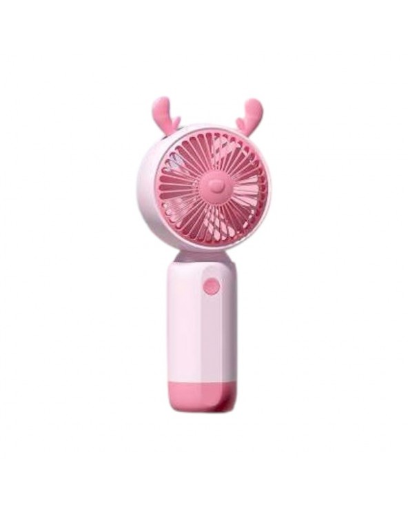 Επαναφορτιζόμενος ανεμιστήρας mini - CS1322A-3 - 032124 - Pink