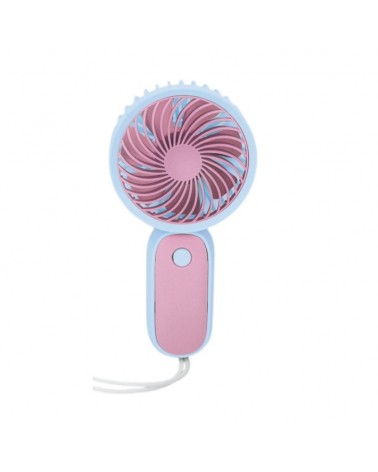 Επαναφορτιζόμενος ανεμιστήρας mini - HQ66-19 - 032186 - Pink/Blue