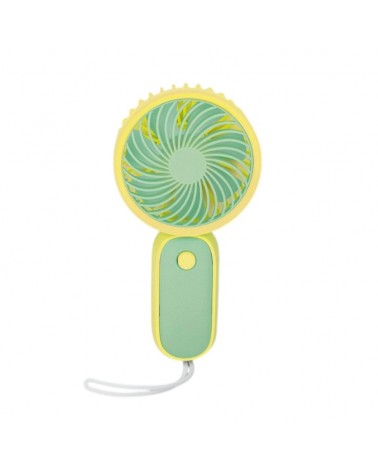 Επαναφορτιζόμενος ανεμιστήρας mini - HQ66-19 - 032186 - Yellow/Green