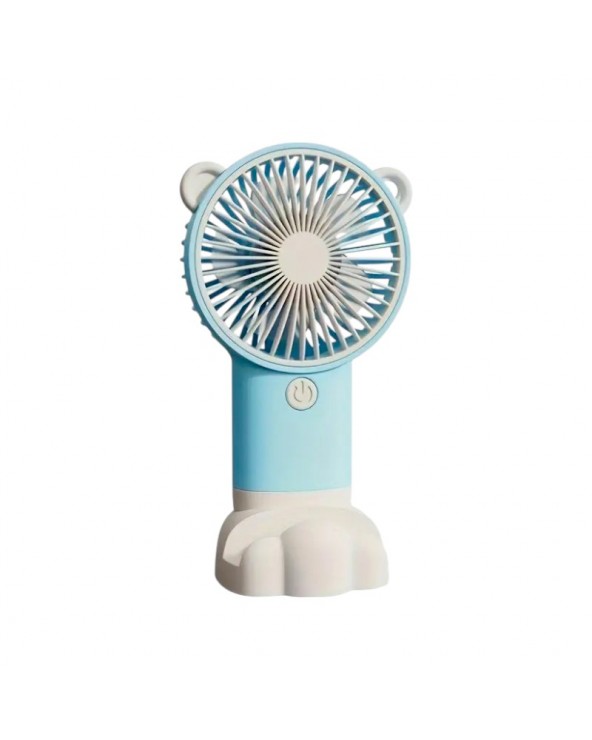 Επαναφορτιζόμενος ανεμιστήρας mini - 0808-5 - 033107 - Blue