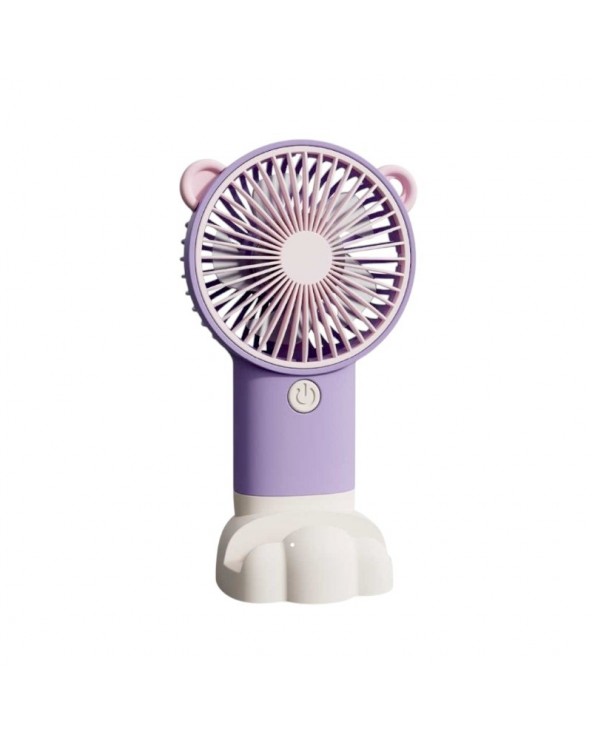 Επαναφορτιζόμενος ανεμιστήρας mini - 0808-5 - 033107 - Purple