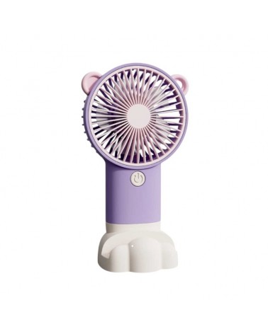 Επαναφορτιζόμενος ανεμιστήρας mini - 0808-5 - 033107 - Purple