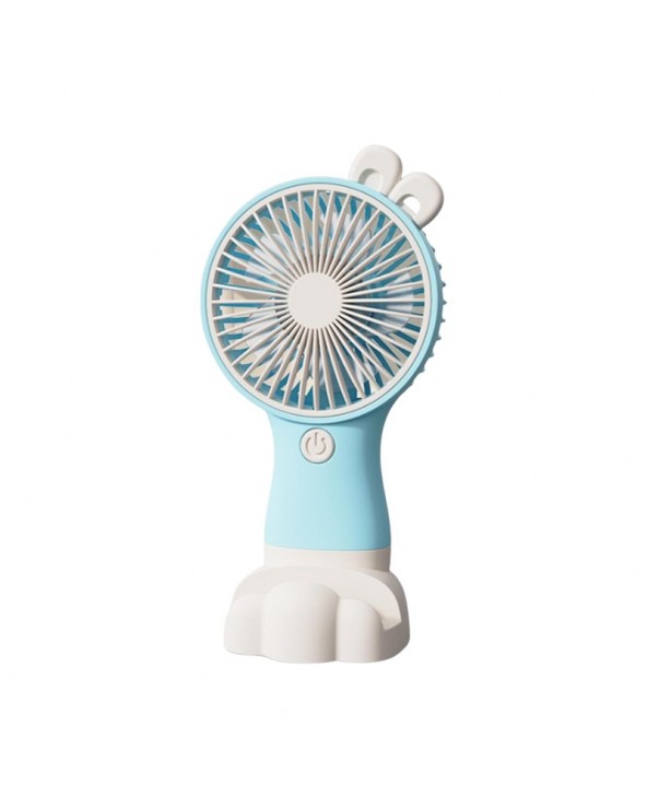 Επαναφορτιζόμενος ανεμιστήρας mini - 0808-6 - 033114 - Blue