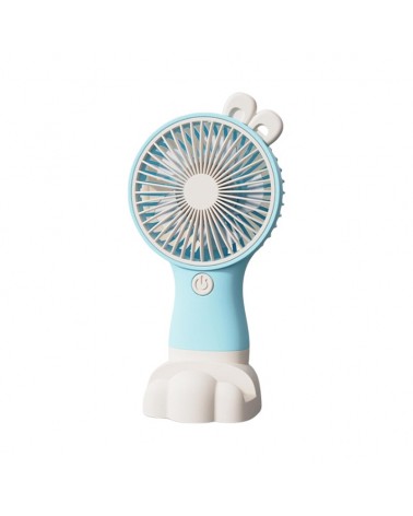 Επαναφορτιζόμενος ανεμιστήρας mini - 0808-6 - 033114 - Blue
