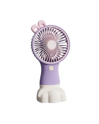 Επαναφορτιζόμενος ανεμιστήρας mini - 0808-6 - 033114 - Purple
