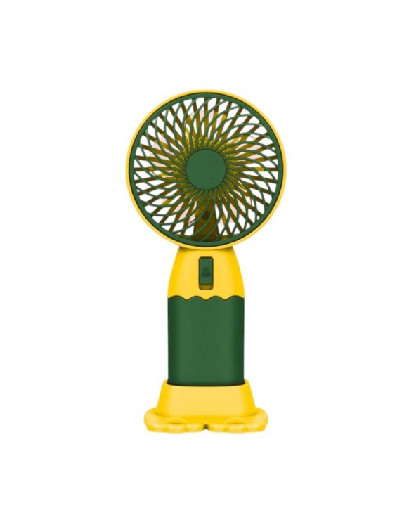 Επαναφορτιζόμενος ανεμιστήρας mini - 0808-1 - 033121 - Yellow/Green