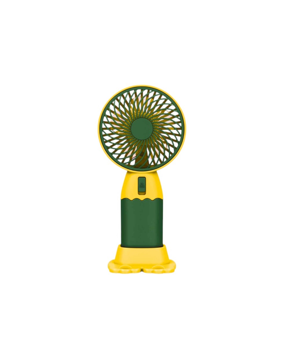 Επαναφορτιζόμενος ανεμιστήρας mini - 0808-1 - 033121 - Yellow/Green