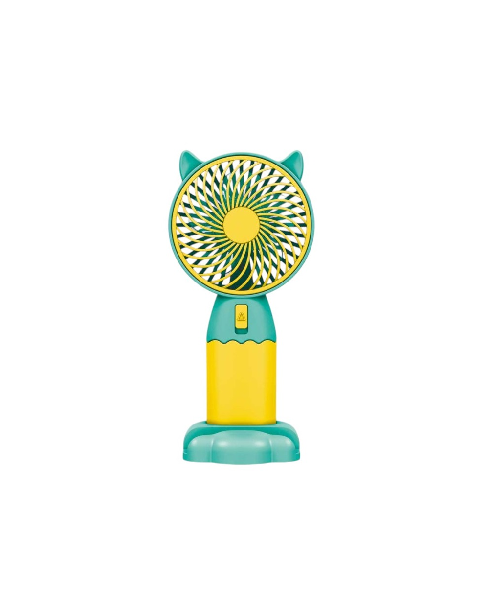 Επαναφορτιζόμενος ανεμιστήρας mini - 0808-2 - 033138 - Yellow/Green