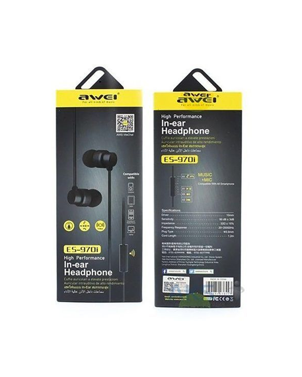 Ενσύρματα ακουστικά - ES-970i - AWEI