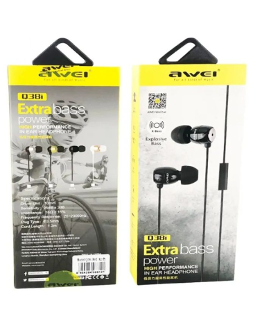 Ενσύρματα ακουστικά - ES-Q38i - AWEI