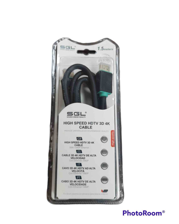 Καλώδιο HDTV - 1592 - 3D-4K - 1.5m