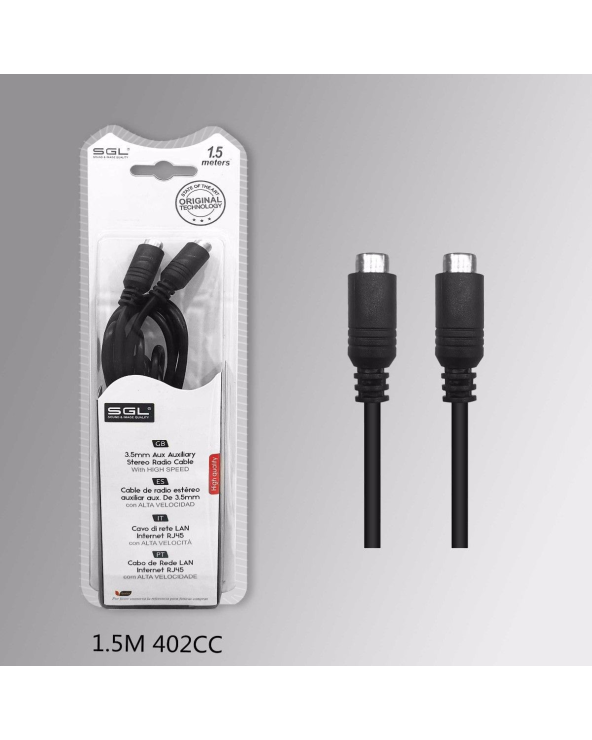 Καλώδιο επέκτασης ήχου 3.5mm female - 3m - 402CC