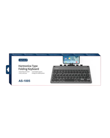 Ασύρματο πληκτρολόγιο Bluetooth Mini - A1005 - AOAS