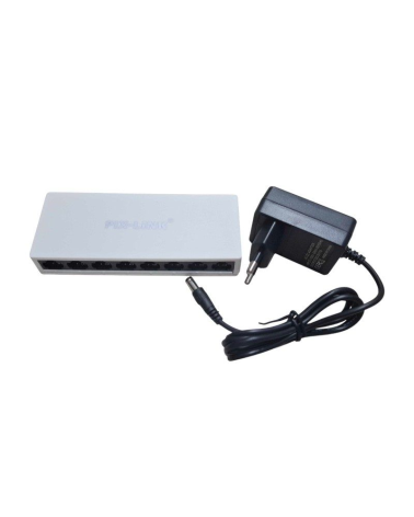 Switch με 8 θύρες Ethernet - SW08S-8 - PIX-LINK